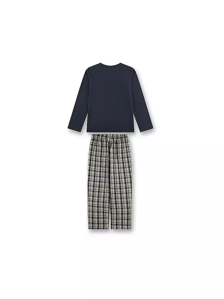 SANETTA | Jungen Pyjama  | grau