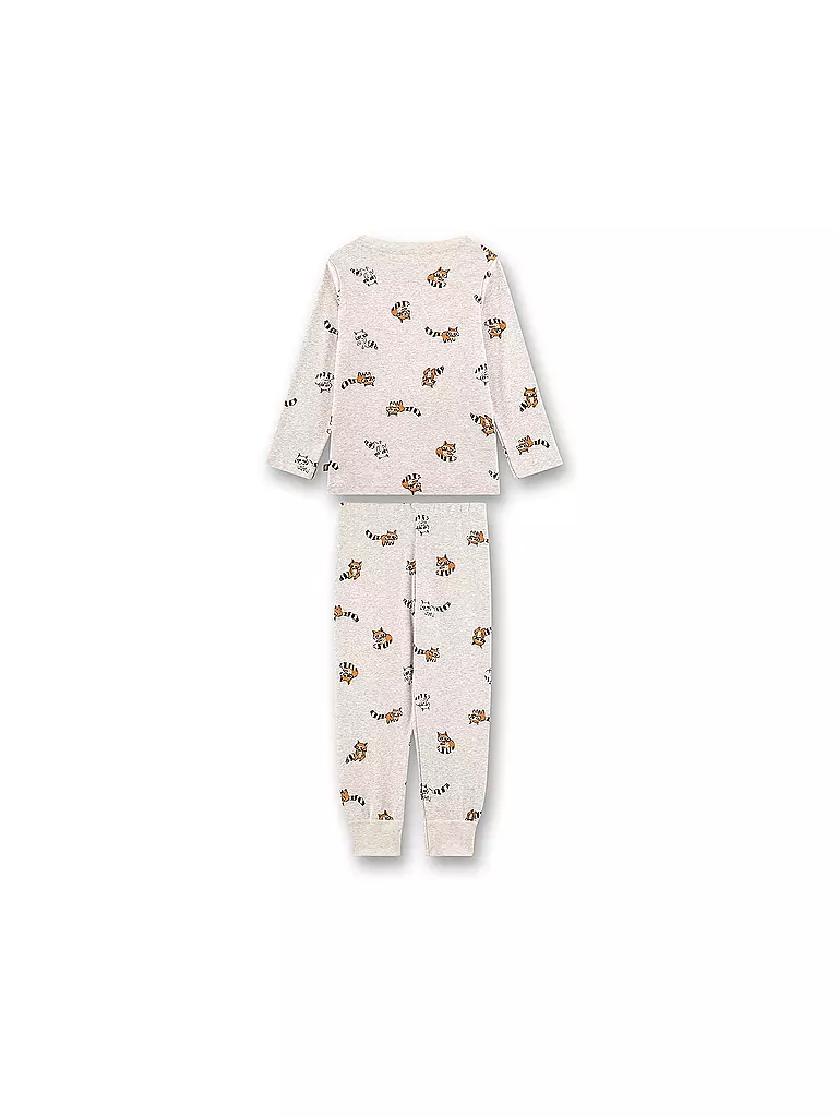 SANETTA | Jungen Pyjama  | hellgrau
