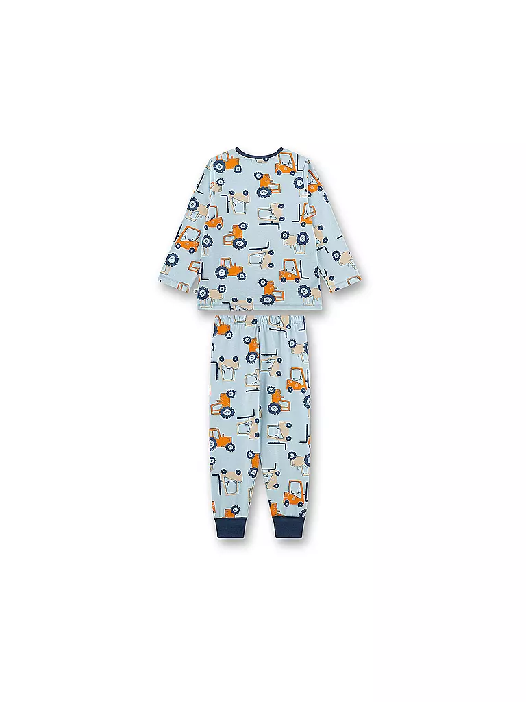 SANETTA | Jungen Pyjama  | hellblau