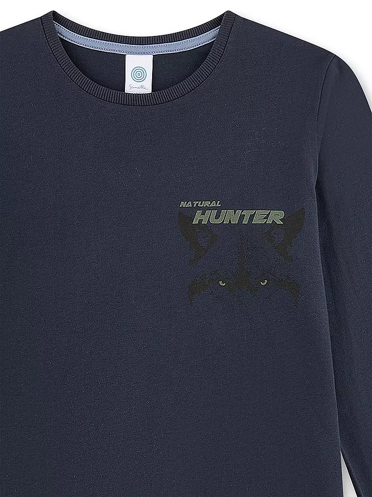 SANETTA | Jungen Pyjama  | grau