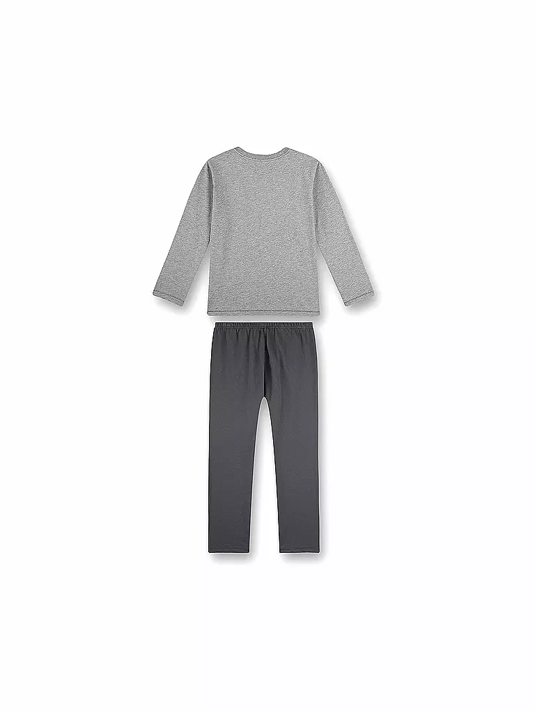 SANETTA | Jungen Pyjama Be Connected | grau