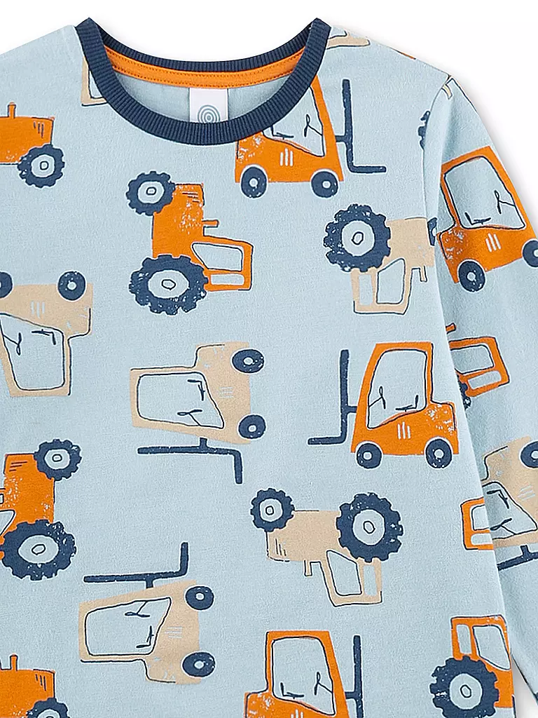 SANETTA | Jungen Pyjama | hellblau