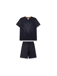 SANETTA | Jungen Pyjamae | dunkelblau