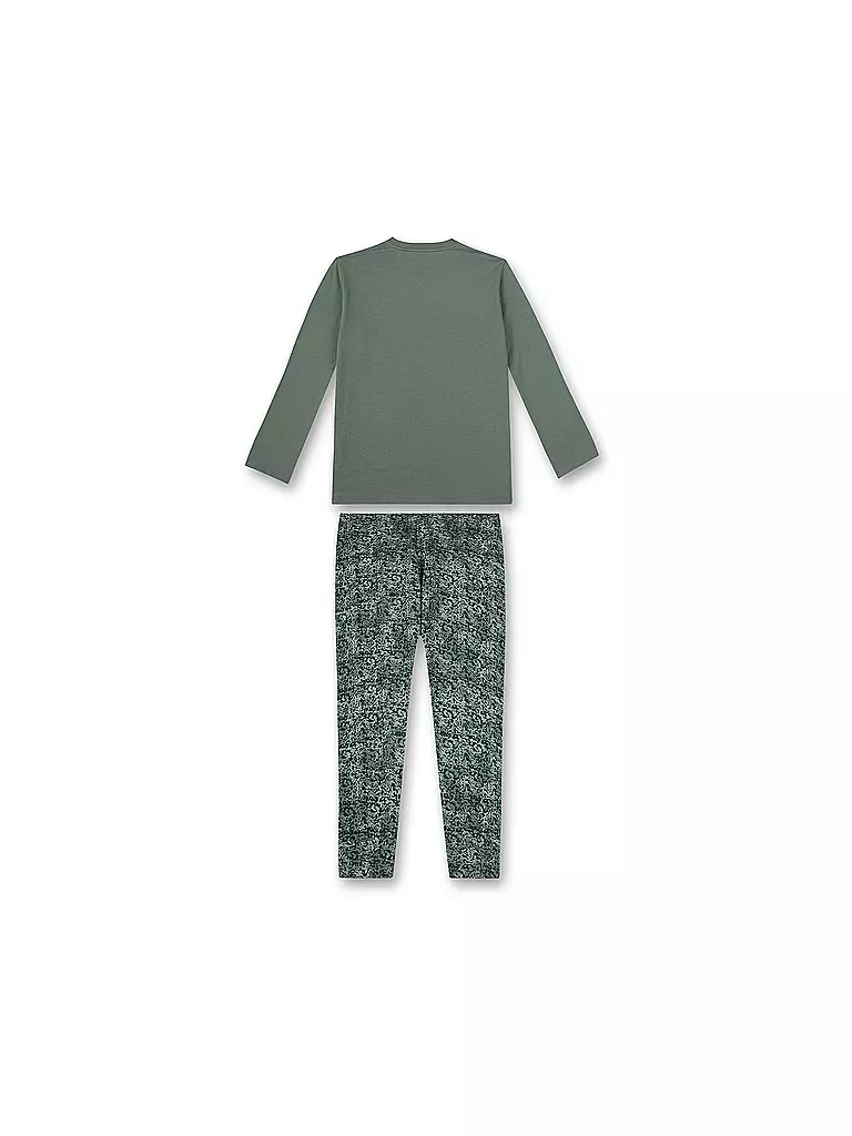 SANETTA | Jungen Pyjamaset | grün