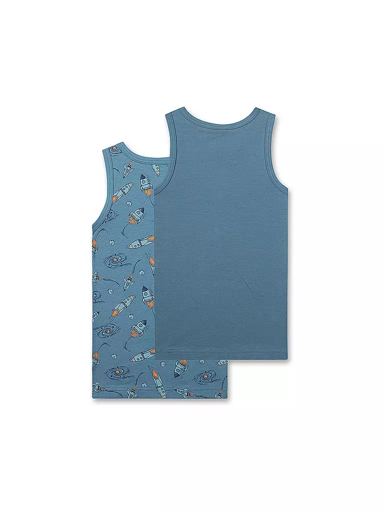 SANETTA | Jungen Shirt 2er Pkg.  | blau