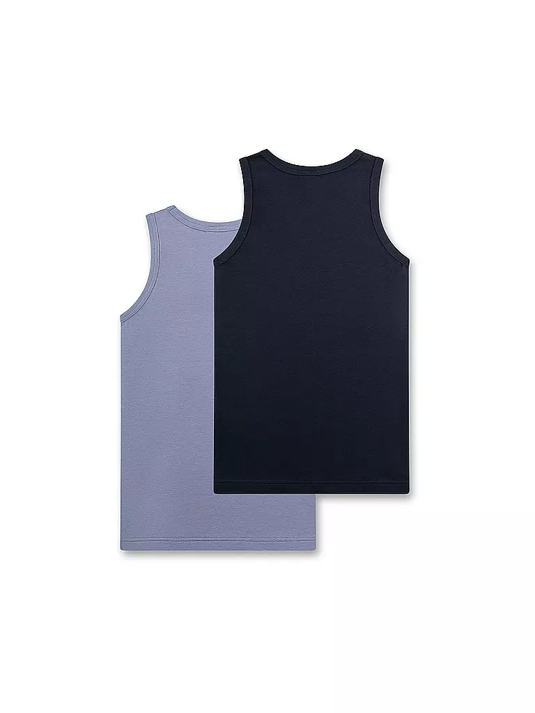 SANETTA | Jungen Top 2er Pkg. stone wash  | grau