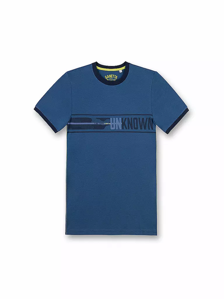 SANETTA | Jungen-Shirt "Athleisure" | blau