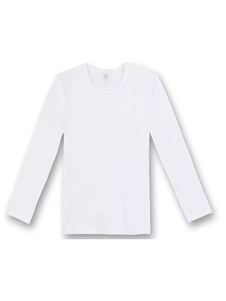 SANETTA | Kinder Langarmshirt | weiss