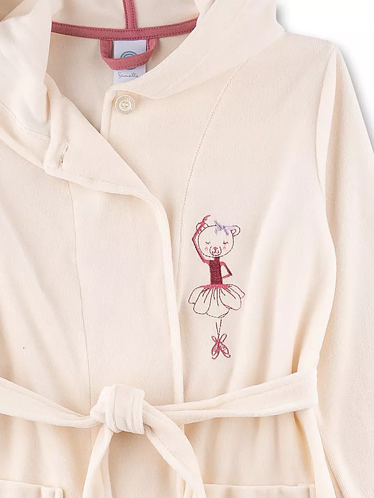 SANETTA | Mädchen Bademantel | rosa