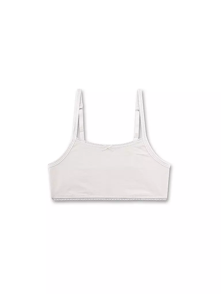SANETTA | Mädchen Bustier 2er Pkg. whitepebb | creme