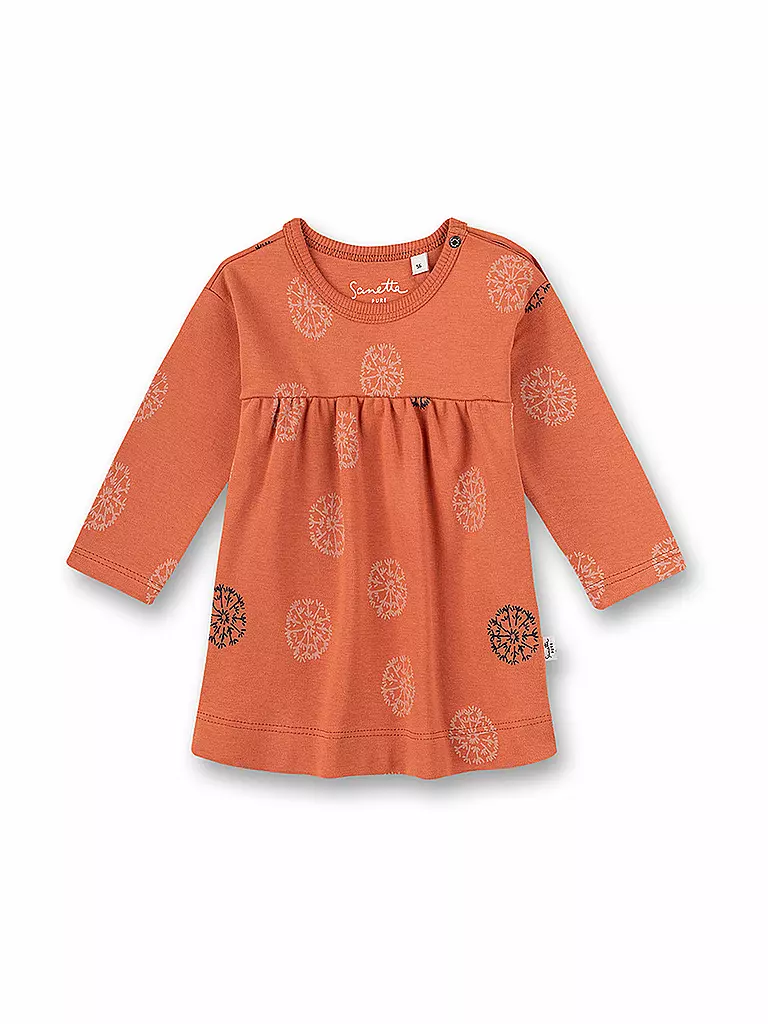 SANETTA | Mädchen Kleid | orange