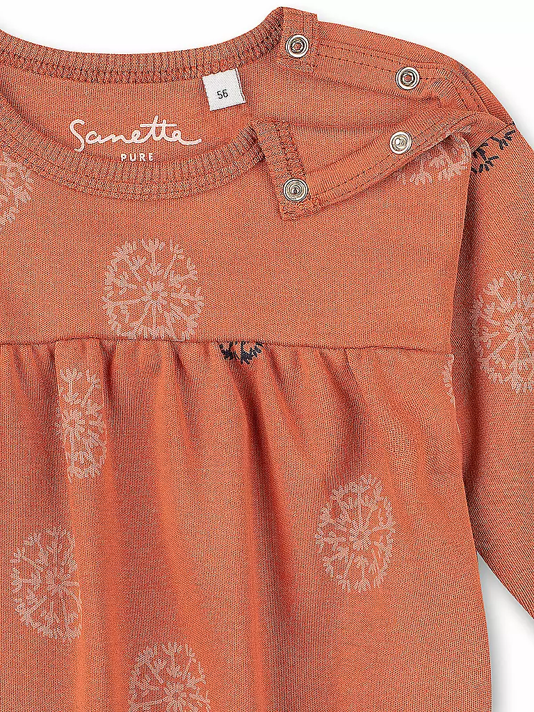 SANETTA | Mädchen Kleid | orange