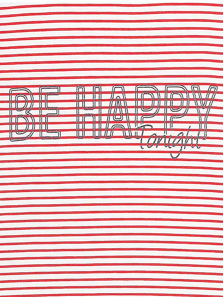 SANETTA | Mädchen Nachthemd Be Happy  | rot
