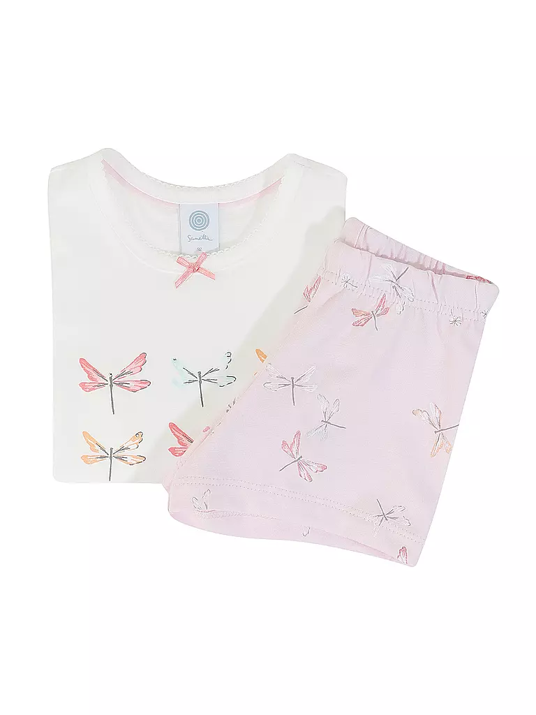 SANETTA | Mädchen Pyjama  | weiss