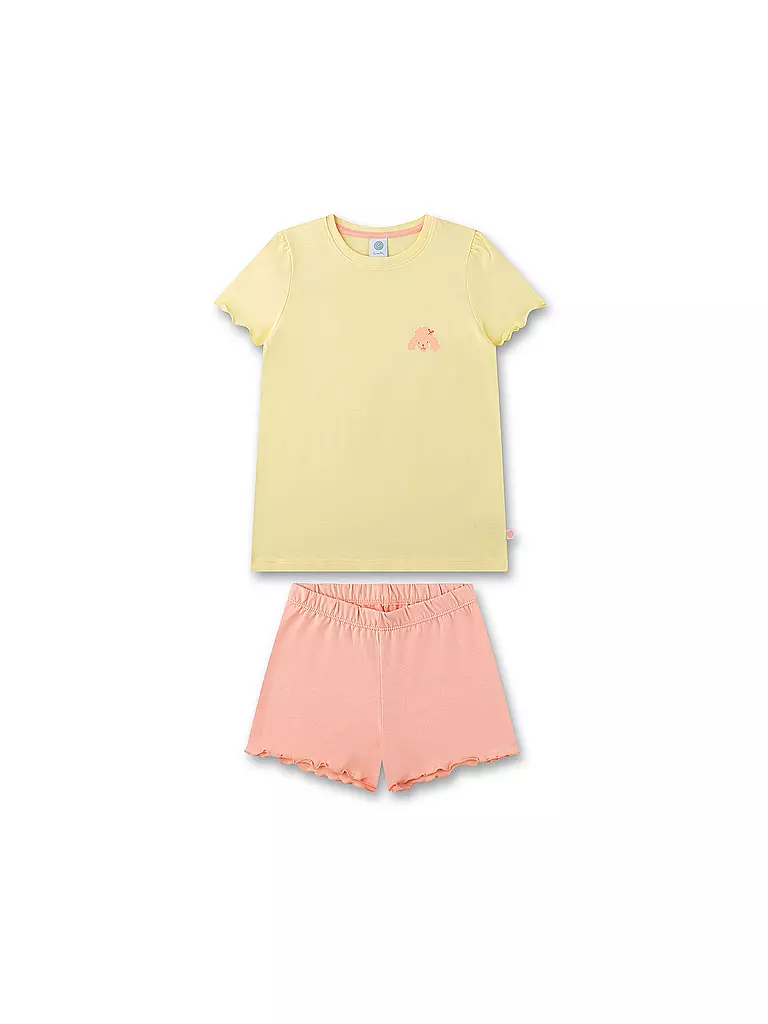 SANETTA | Mädchen Pyjama  | gelb