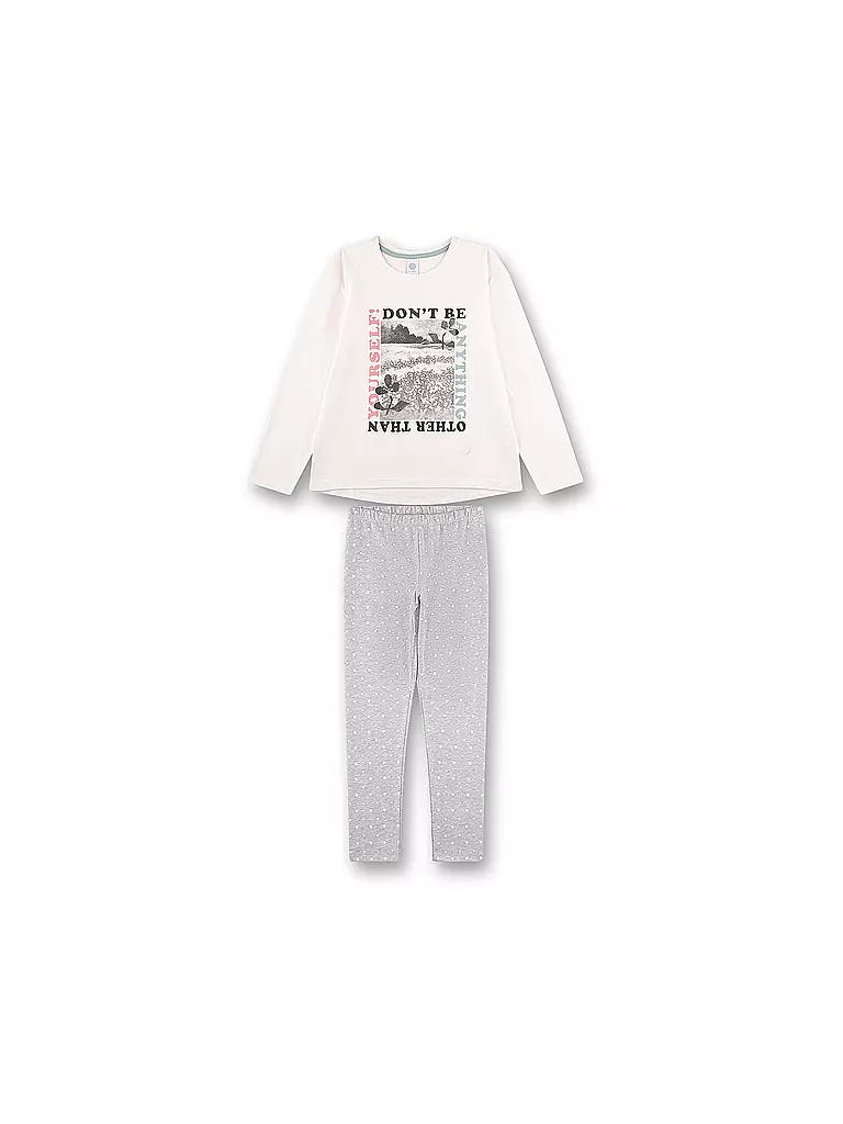 SANETTA | Mädchen Pyjama  | creme