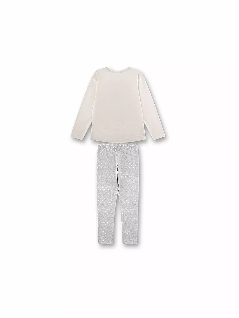 SANETTA | Mädchen Pyjama  | creme