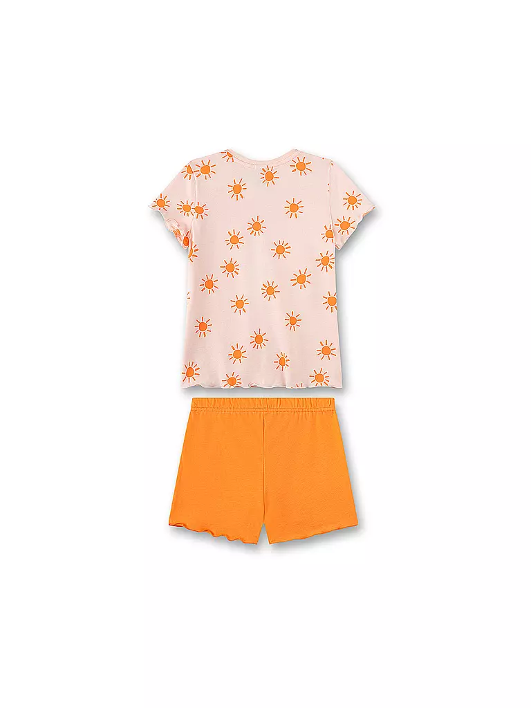 SANETTA | Mädchen Pyjama Set 2teilig | orange