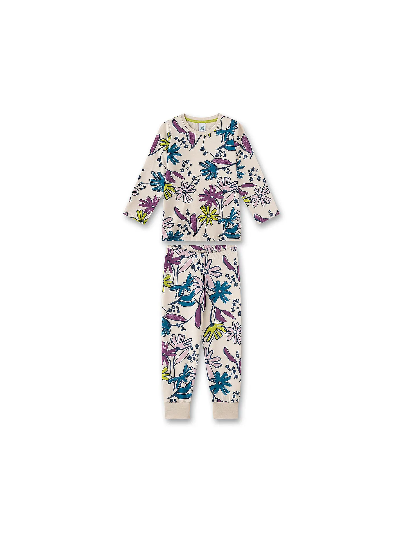 SANETTA | Mädchen Pyjama | creme