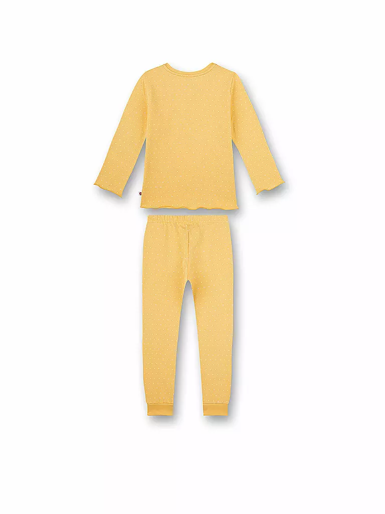 SANETTA | Mädchen Pyjama | gelb