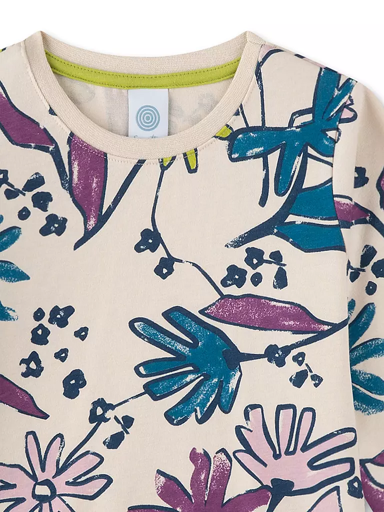 SANETTA | Mädchen Pyjama | creme