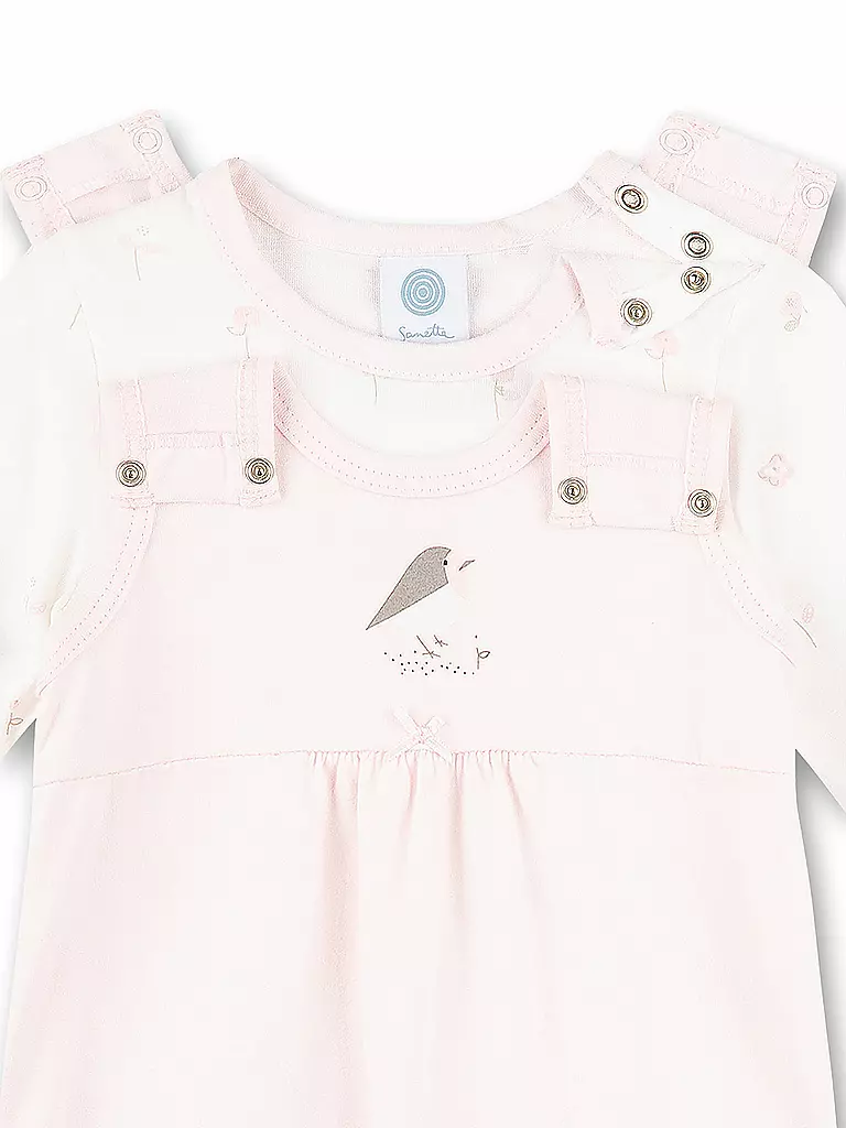 SANETTA | Mädchen Strampler | rosa