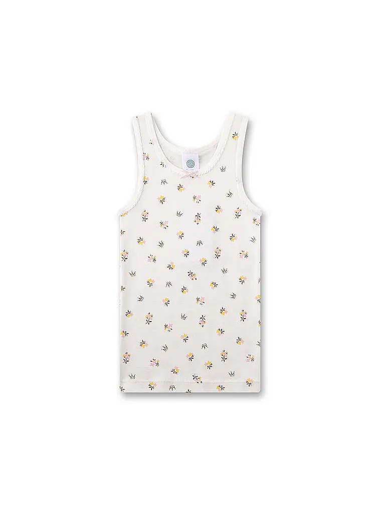 SANETTA | Mädchen Top - Unterhemd 2er Pkg. white pebb | 