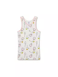 SANETTA | Mädchen Top white pebb | creme