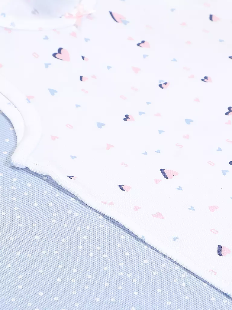 SANETTA | Mädchen Unterhemd 2er Pkg. white | weiss