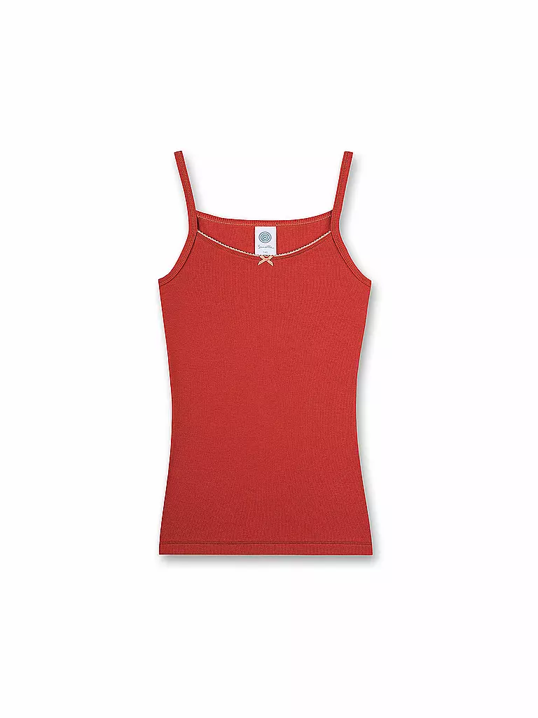 SANETTA | Mädchen Unterhemd | rot