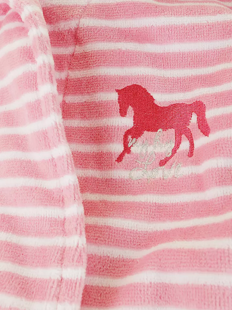 SANETTA | Mädchen-Bademantel "Pferd" | 