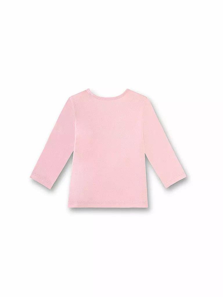 SANETTA | Mädchen-Langarmshirt "Eichhörnchen" | rosa