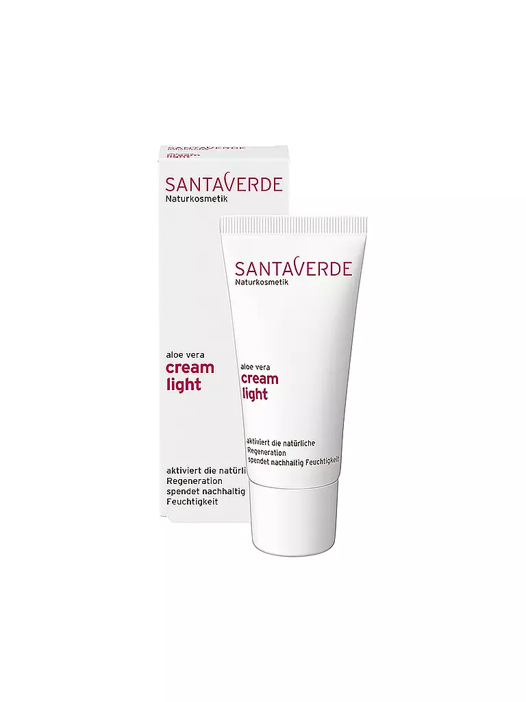 SANTAVERDE | Gesichtscreme - Aloe Vera cream light 30ml | keine Farbe