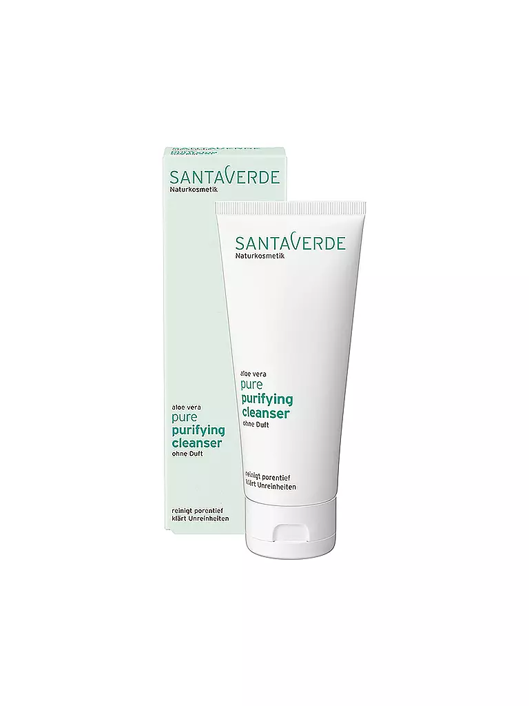 SANTAVERDE | Reinigung - Pure purifying cleanser ohne Duft 100ml | keine Farbe