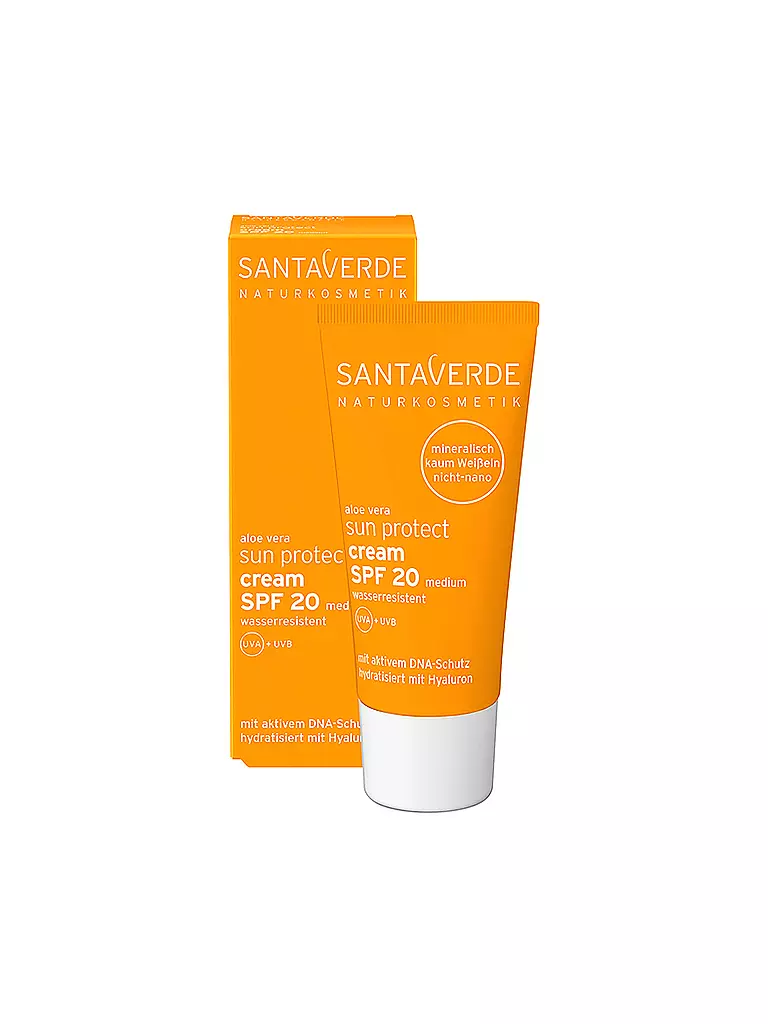 SANTAVERDE | Sonnenpflege - Sun protect cream SPF 20 50ml | keine Farbe