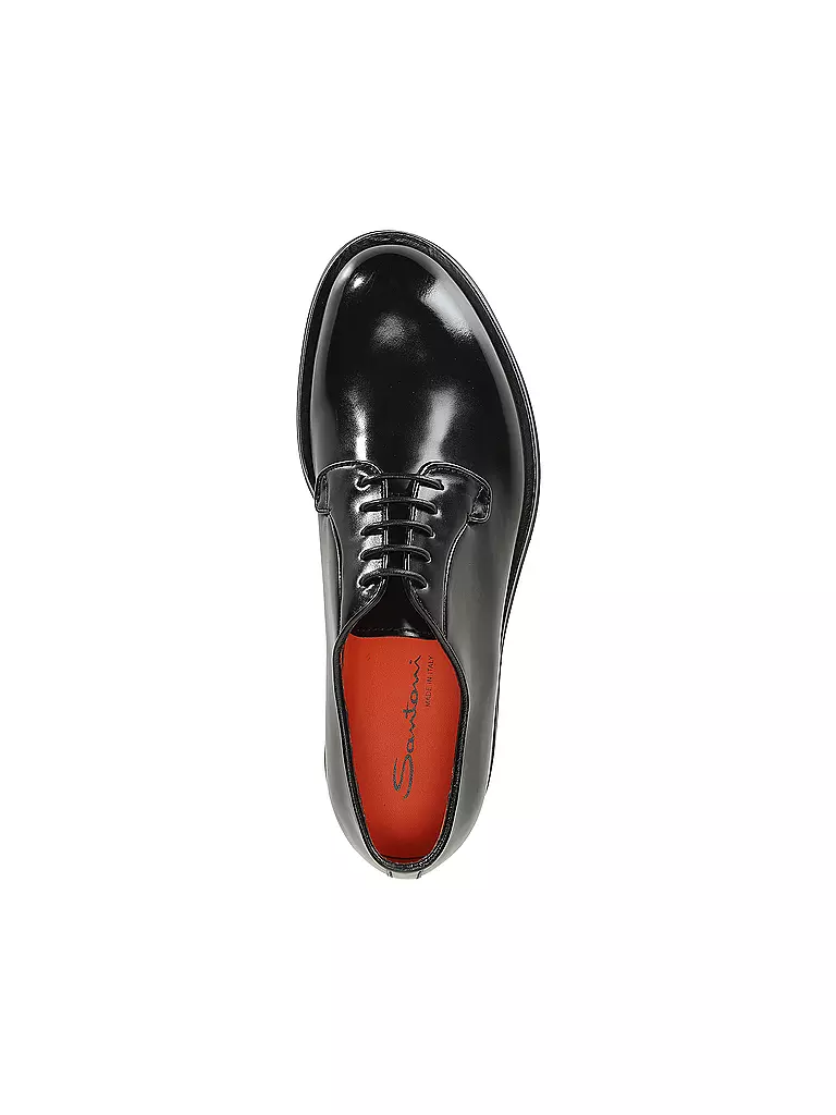 SANTONI | Anzugschuhe - Derbys | schwarz