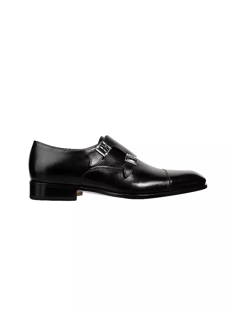 SANTONI | Schuhe "Doublemonk" | schwarz