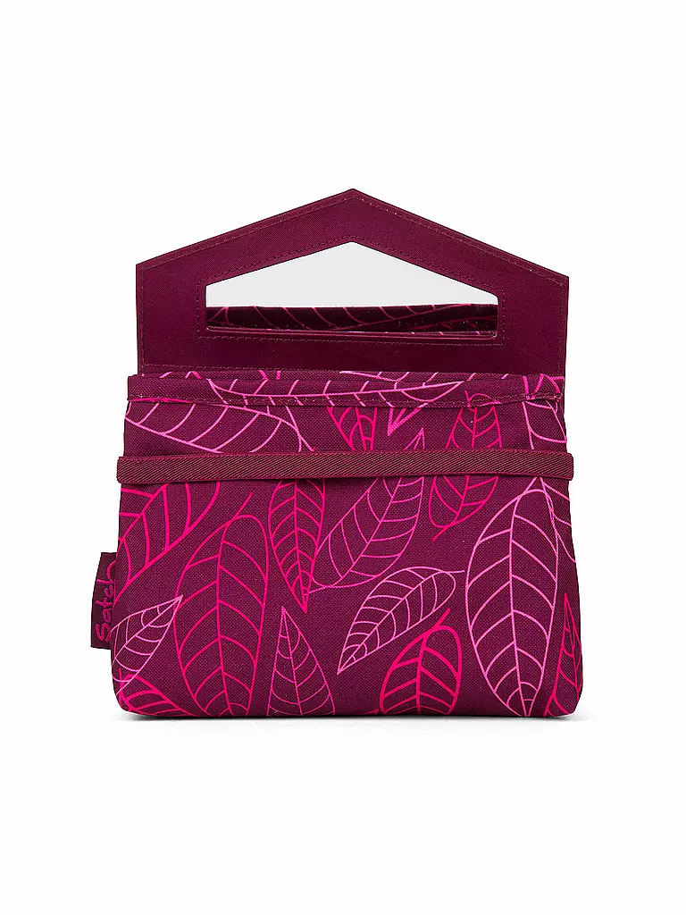 SATCH | Clutch "Klatsch - Purple Leaves" | keine Farbe