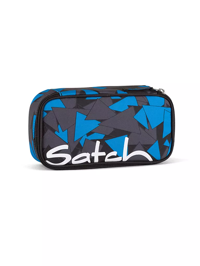 SATCH | Federpenal - Schlamperbox "Blue Triangle" | blau