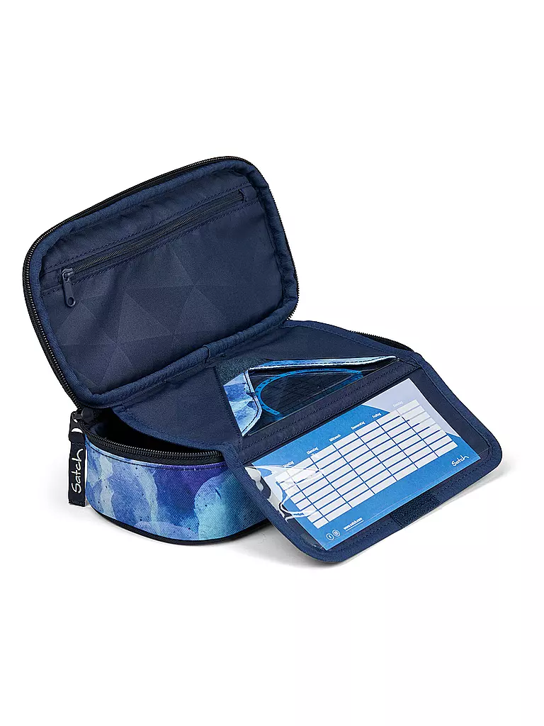 SATCH | Federpenal - Schlamperbox Blurry Sky | blau