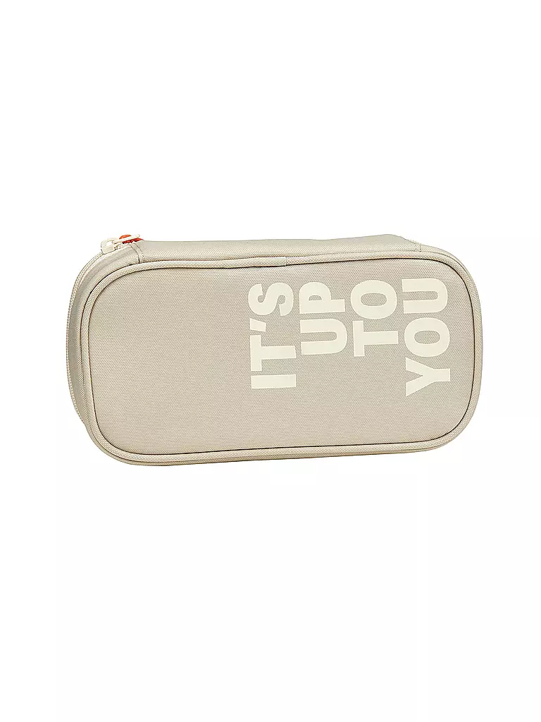 SATCH | Federpenal - Schlamperbox Crossed Sand | hellbraun