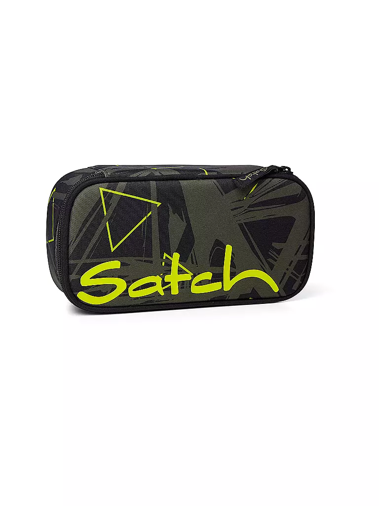 SATCH | Federpenal - Schlamperbox Geo Storm | schwarz