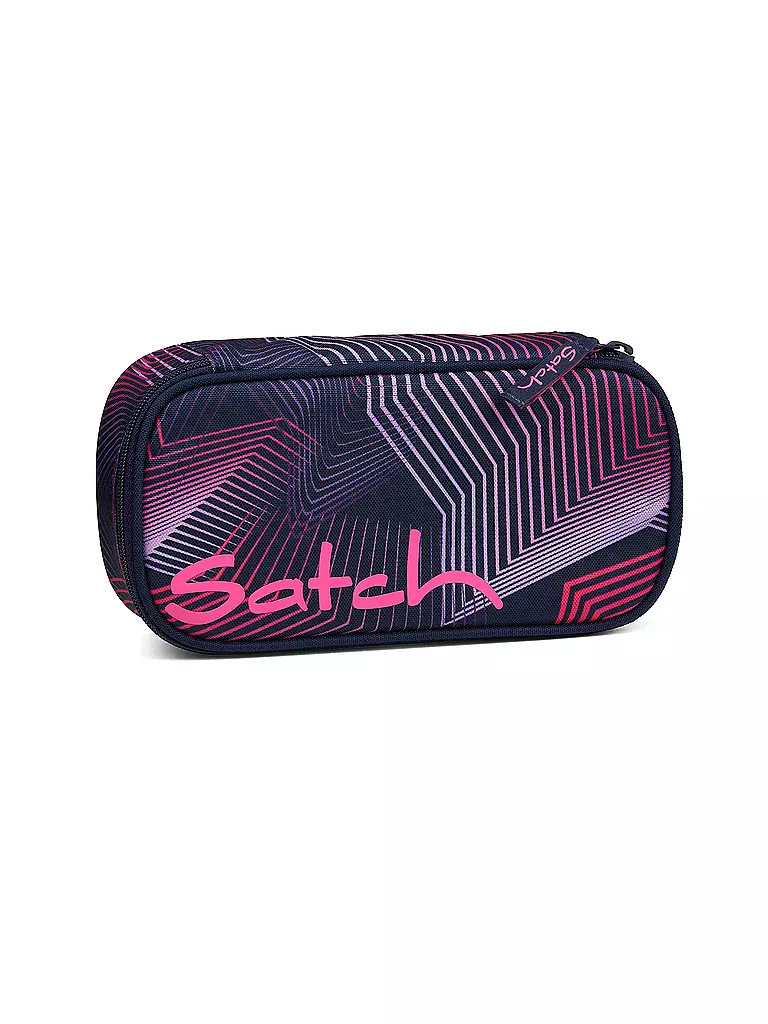 SATCH | Federpenal - Schlamperbox Seismic Pink | schwarz