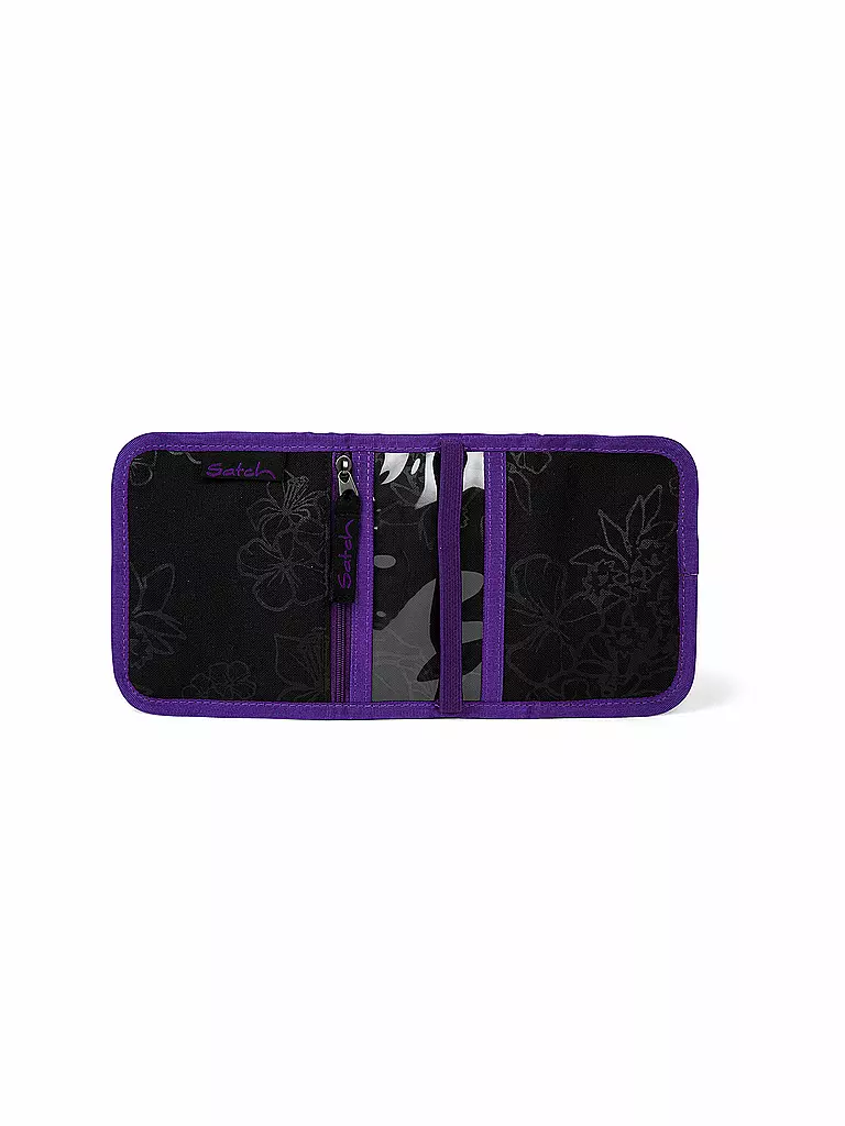 SATCH | Geldbörse "Purple Hibiscus" | keine Farbe