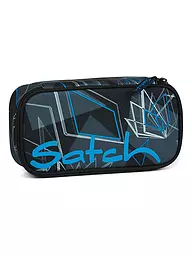 SATCH | Schlamperbox - Federpenal Deep Dimension | blau
