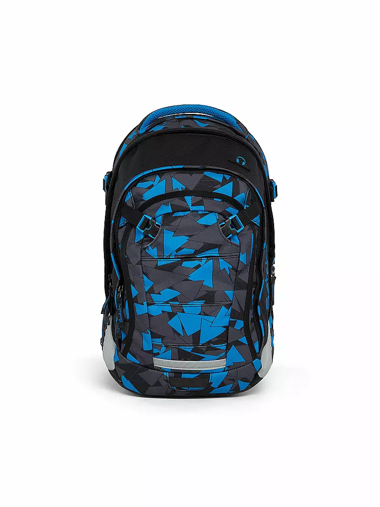 SATCH | Schul-Rucksack "Satch Match -  Blue Triangle" | blau