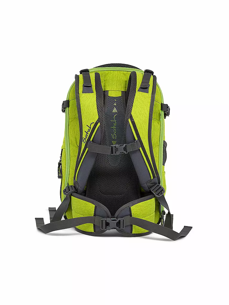SATCH | Schul-Rucksack "Satch Match -  Ginger Lime" | grün