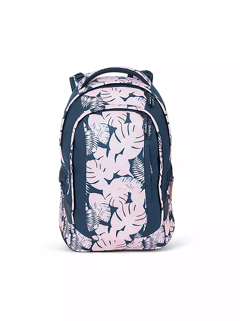 SATCH | Schul-Rucksack "Satch Sleek - "Botanic Blush | rosa