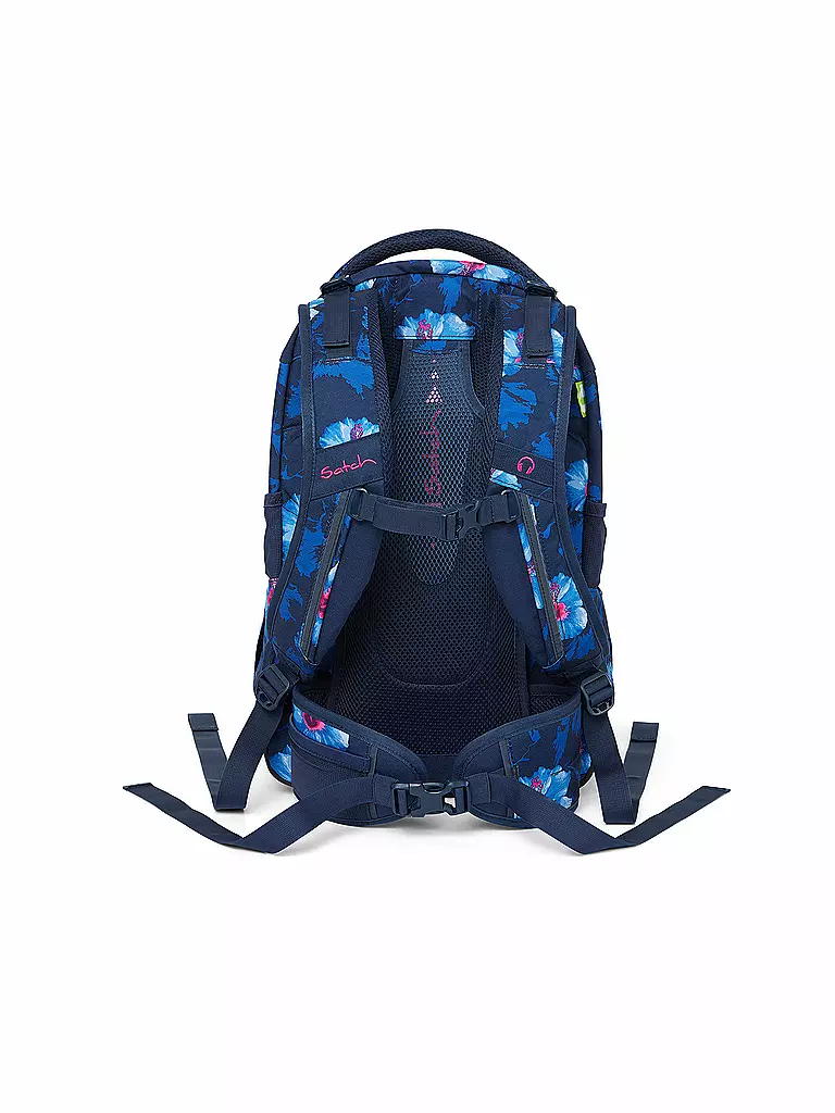 SATCH | Schul-Rucksack "Satch Sleek - Waikiki Blue" | blau