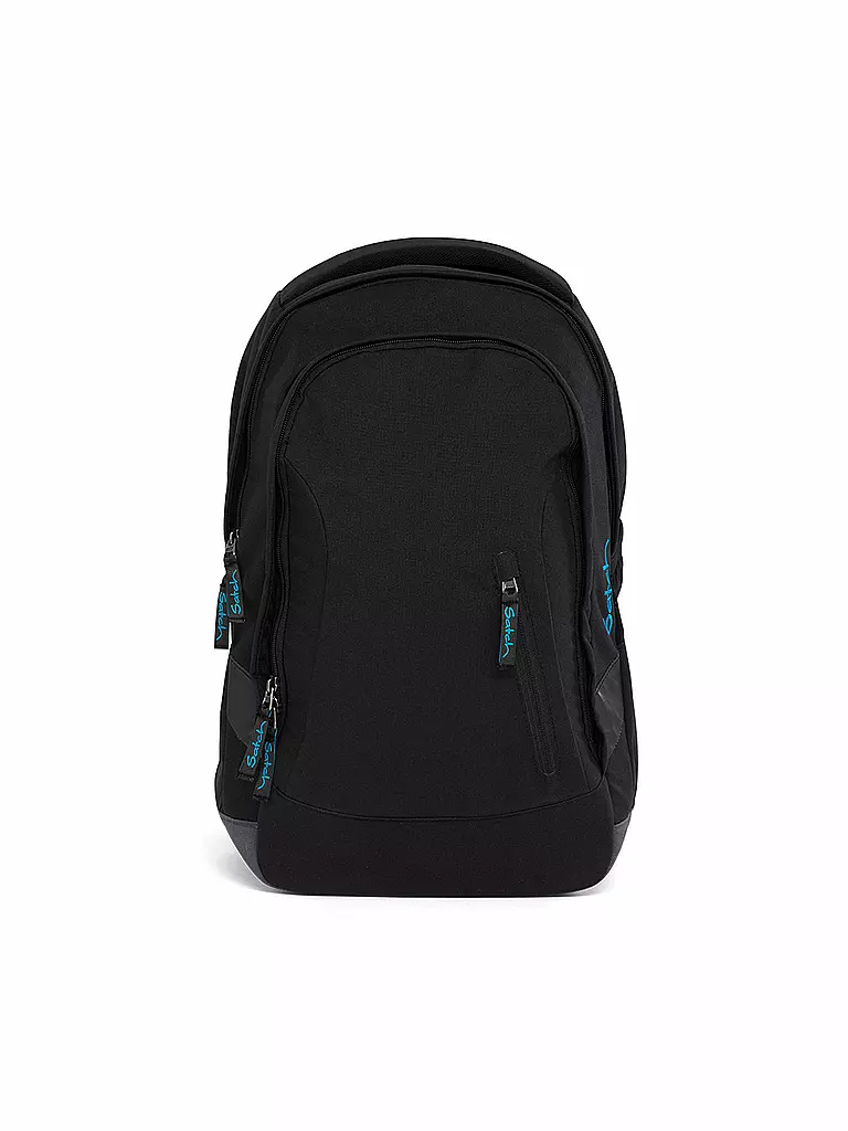 SATCH | Schul-Rucksack "Sleek-Black Bounce" | schwarz